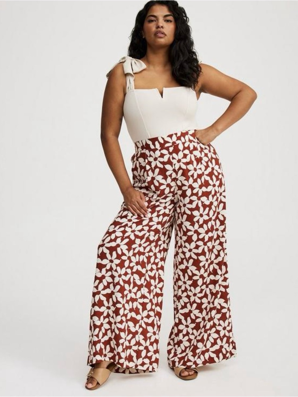 NEW! 🍂 Torrid Foxy Tie Strap Corset Tank